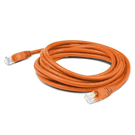 Add-On 5FT RJ-45 MALE TO RJ-45 MALE SHIELDED STRAIGHT ORANGE CAT6 STP COPPER ADD-5FCAT6S-OE